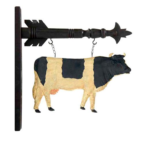 Black & White Cow Arrow Replacement Hanging