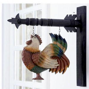 Farmhouse Rooster Arrow Replacement Hanging
