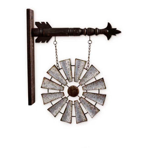 Galvanized Tin Windmill Arrow Replacement Hanging 